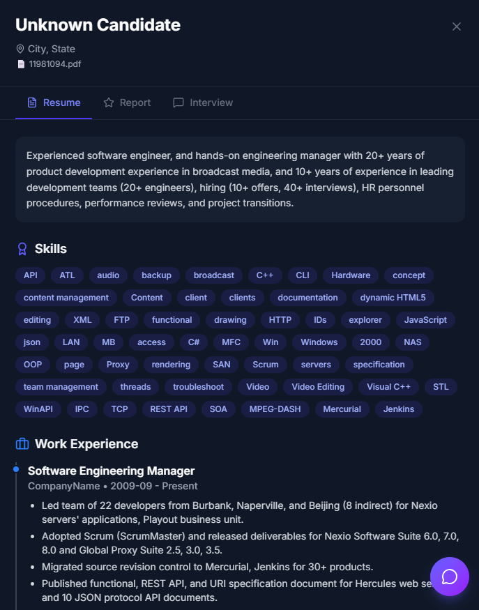 Safety Credential Extraction